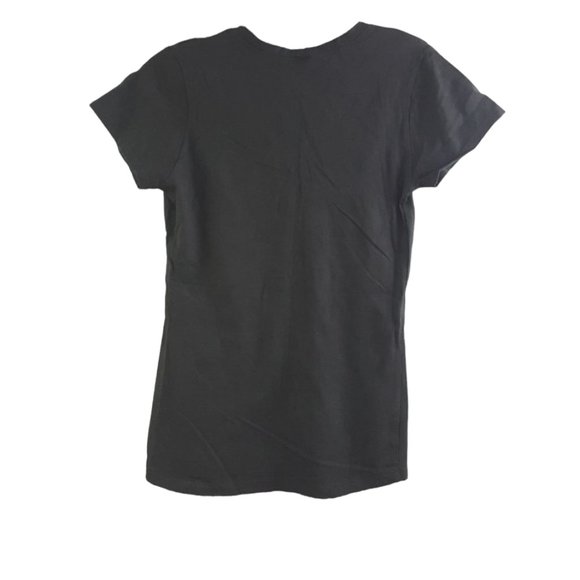 Disney Tinkerbell "Small but Mighty" Graphic Tee T-shirt Women sz S 100% Cotton - Picture 3 of 6